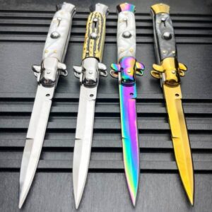 Italian Auto Stiletto Knife Set