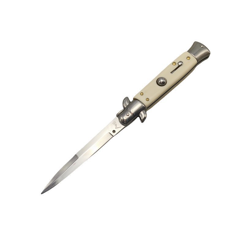 8.75 Inch Italian Stiletto Knife - Collector Finish 49