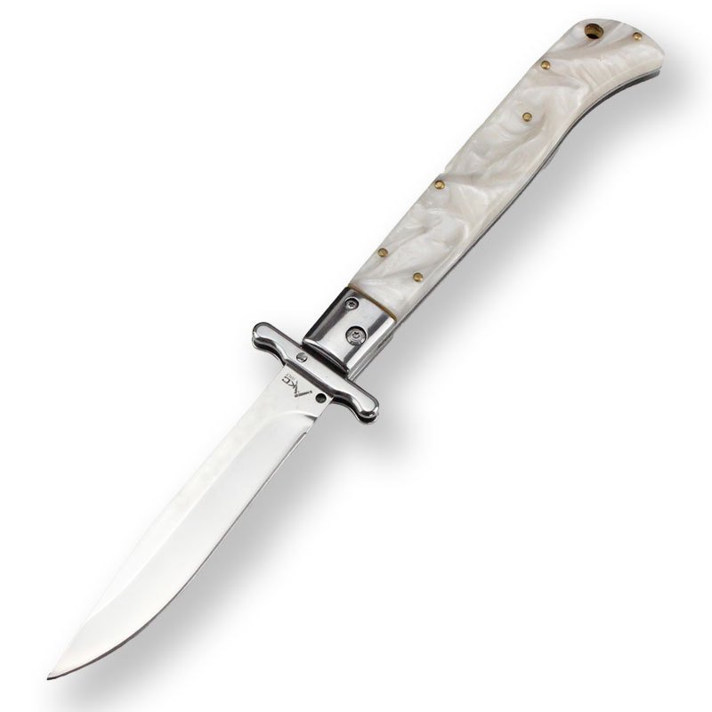 11 Inch Italian Stiletto Knife - Collector Finish 06